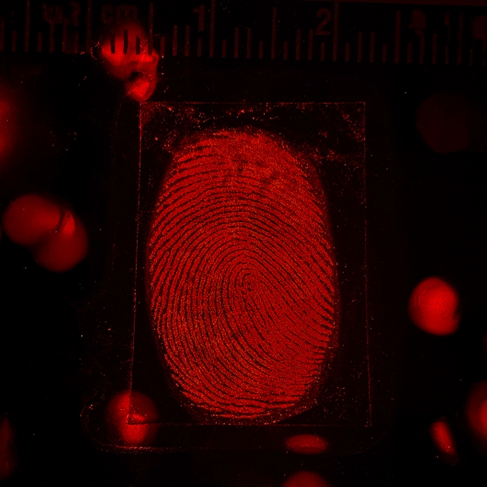 Hyybridspectral Powdered Fingerprint
