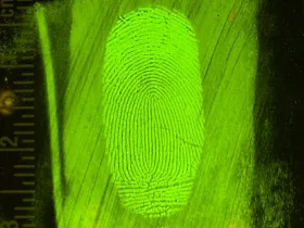 HyybridSpectral Powdered Fingerprint detect