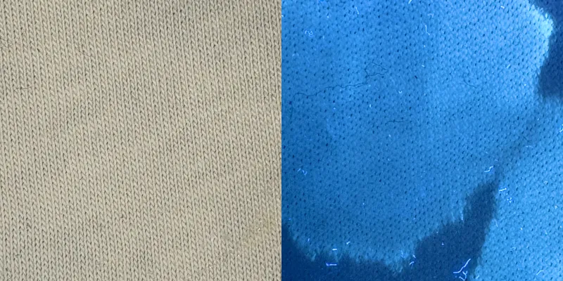 Urine on Beige, Linen Fabric